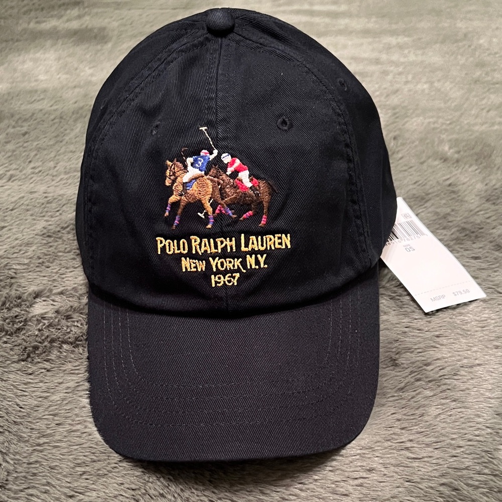 New Mens POLO RALPH LAUREN lunar new year adjustable hat. Limited Edition